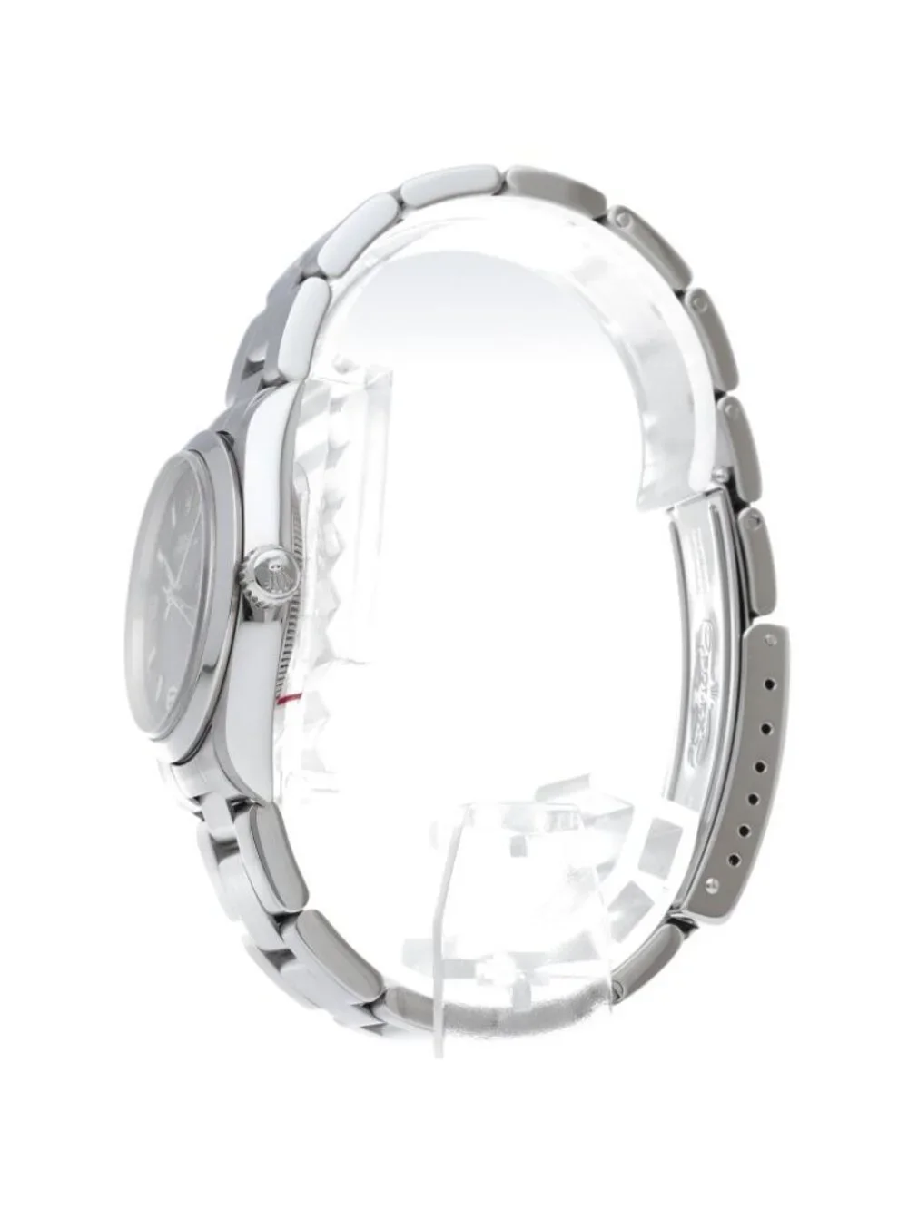 Rolex Oyster Perpetual Boys' Watch SS Black